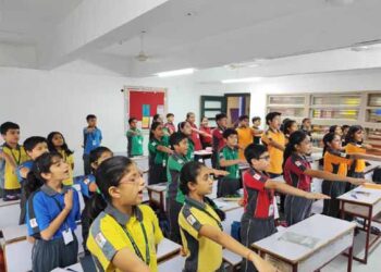 DPS-Bopal celebrates 30th National Reading Day with enthusiastic participation of students