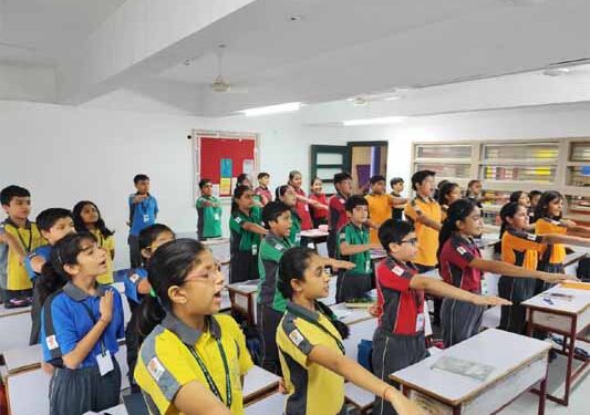 DPS-Bopal celebrates 30th National Reading Day with enthusiastic participation of students