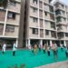 Kalorex Future School East Ahmedabad holds International Yoga Day at Astha Vihar Society, Barejdi
