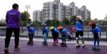 Adani Sportsline athletes excel at 3X3 Mamba Cup & Warrior Open Speed Skating Championship