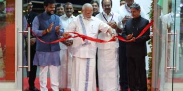 PM Modi inaugurates Rs 4,800 cr projects in Thoothukudi, promises to build ‘Viksit TN’