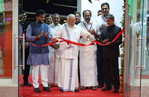 PM Modi inaugurates Rs 4,800 cr projects in Thoothukudi, promises to build ‘Viksit TN’