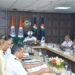 Commander Coast Guard Region (East) IG Datwinder Singh Saini, TM reviews operational preparedness