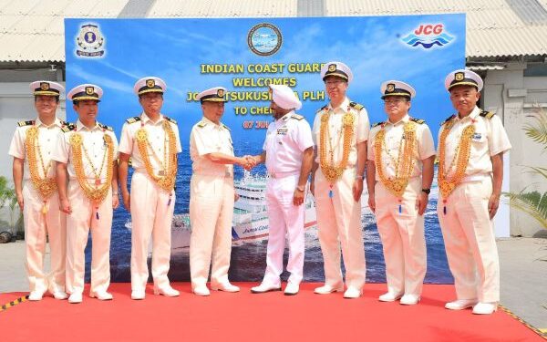 Vice Admiral Rajaram Swaminathan graces keel laying of Navy Fleet Support Ship