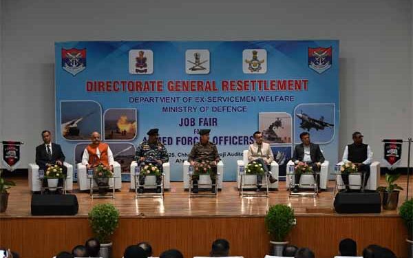 Over 1,100 ex-servicemen and 70 corporates take part in job fair held by DGR in Ahmedabad