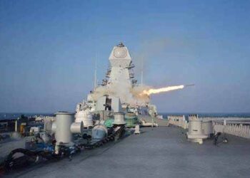 Indian Navy successfully tests extended range anti-submarine rocket from INS Kavaratti