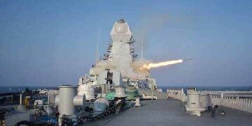 Indian Navy successfully tests extended range anti-submarine rocket from INS Kavaratti
