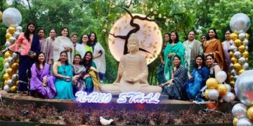 Golden Katar Family Welfare Office installs Buddha statue in Ahmedabad Cantonment