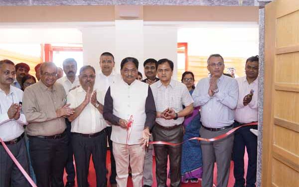 Minister Rushikesh Patel dedicates IITRAM students’ hostel, and E-1 Type Staff Quarters