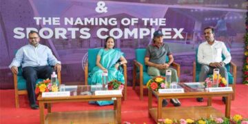 A tribute to spirit, strength: IITGN renames sports complex as Hiralal R Karani Sports Complex