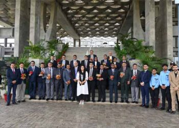 Sri Lankan Police delegation visits RRU to enhance national security understanding