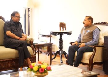 Dr. Jitendra Singh and LG Puducherry discuss coastal action plan, deep ocean prospects