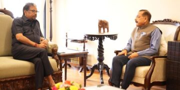 Dr. Jitendra Singh and LG Puducherry discuss coastal action plan, deep ocean prospects
