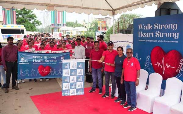 Apollo Hospitals holds ‘Walk Strong, Heart Strong’ Walkathon to promote heart health awareness