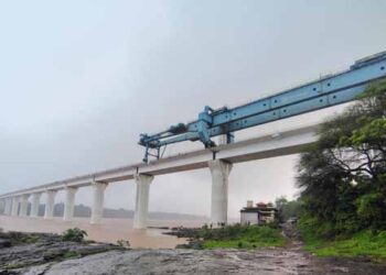 River bridge over Daman Ganga completed for Mumbai-Ahmedabad bullet train corridor