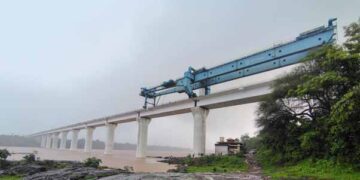 River bridge over Daman Ganga completed for Mumbai-Ahmedabad bullet train corridor