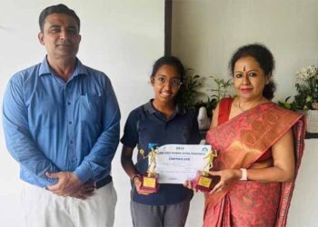 DPS – Bopal student clinches GSTA Table Tennis championship title in the Girls U-16 category