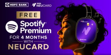 Tata Neu HDFC Bank Credit Card offers Spotify Premium as perk for its cardholders