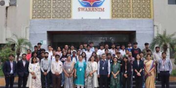 Swarrnim Institute of Technology hosts ‘SWARR – आरंभ 2025’, an orientation program for diploma, degree students