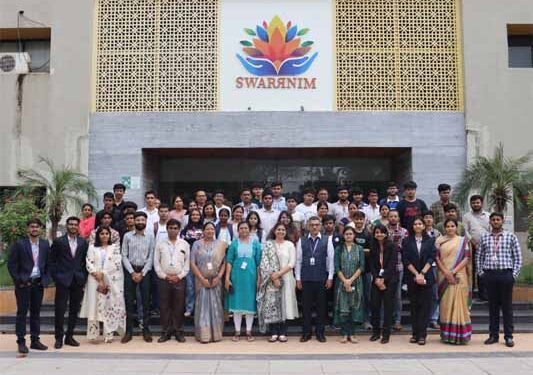 Swarrnim Institute of Technology hosts ‘SWARR – आरंभ 2025’, an orientation program for diploma, degree students