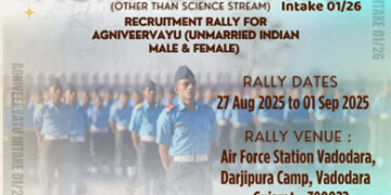 IAF to hold Agniveervayu rally in Vadodara from Aug 27—28 for males, Aug 30-31 for females