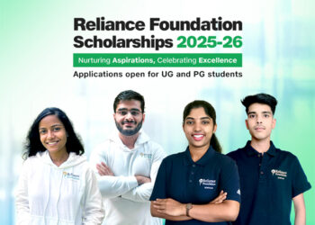 Reliance Foundation offers Undergraduate and Postgraduate Scholarships to who can think big