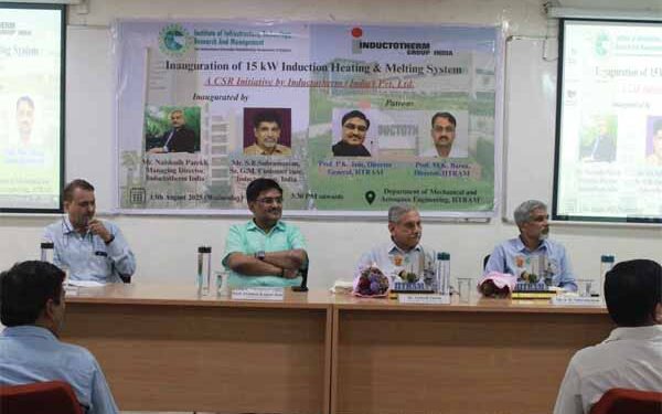 Inductotherm Managing Director offers one-year graduate apprenticeships to IITRAM students