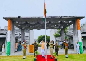 Rashtriya Raksha University celebrates 79th Independence Day with ‘Naya Bharat’ Vision