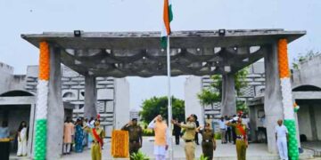 Rashtriya Raksha University celebrates 79th Independence Day with ‘Naya Bharat’ Vision