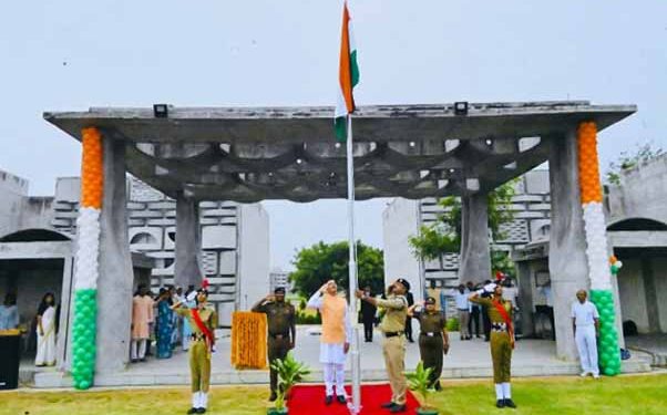 Rashtriya Raksha University celebrates 79th Independence Day with ‘Naya Bharat’ Vision