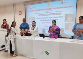 JIPMER’s intensive, hands-on training on breastfeeding support for infants with cleft lip and palate