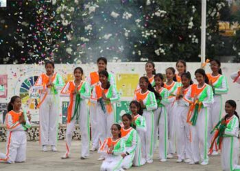 Delhi Public School–Bopal celebrates the 79th Independence Day with grandeur and patriotism