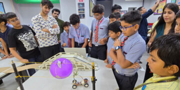 Spirituality meets science: Young Innovators celebrate Janmashtami with Robotics at KFTL