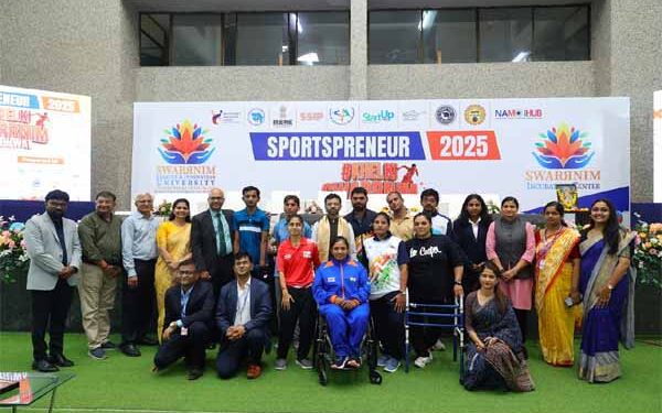 Swarrnim Startup University hosts Sportspreneur Event 2025 in the sports capital of India
