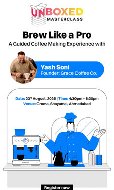 5 reasons coffee lovers in Ahmedabad can’t miss this masterclass tomorrow
