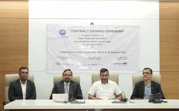 APM Terminals Pipavav signs major contracts to advance new liquid jetty project at Pipavav Port