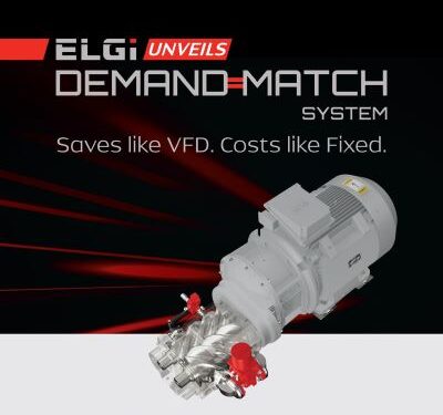 ELGi unveils Demand=Match system compressor, which saves like VFD, costs like fixed