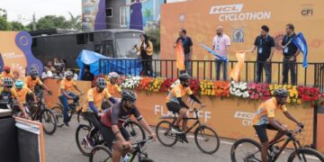 Over 2K Cyclists pedal for ₹33.6 Lakhs at the 3rd edition of HCL Cyclothon Chennai