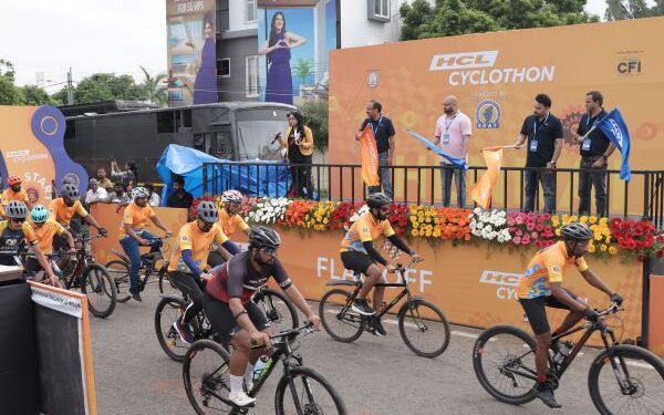 Over 2K Cyclists pedal for ₹33.6 Lakhs at the 3rd edition of HCL Cyclothon Chennai