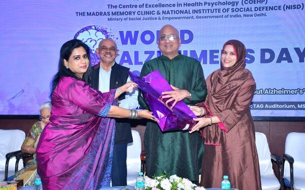 Madras School of Social Work marks ‘World Alzheimer’s Day 2025’ with youth engagement
