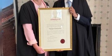 Somerville College, Oxford Honours N Chandrasekaran with Foundation Fellowship