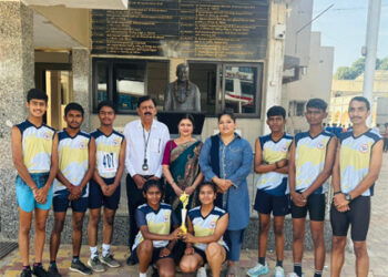 SR Mehta Arts College Runners-Up in Cross Country Competition of Gujarat University