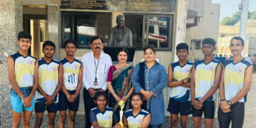 SR Mehta Arts College Runners-Up in Cross Country Competition of Gujarat University