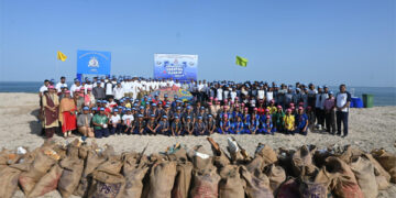 Indian Coast Guard leads International Coastal Cleanup Day 2025 across Gujarat Coast