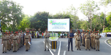 Ahmedabad Cantonment joins nation in ‘Swachhta Hi Sewa’ Drive with Walkathon and Green Pledge