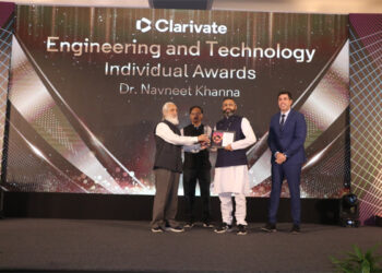 IITRAM Faculty wins prestigious CLARIVATE India Research Excellence – Citation Award 2025