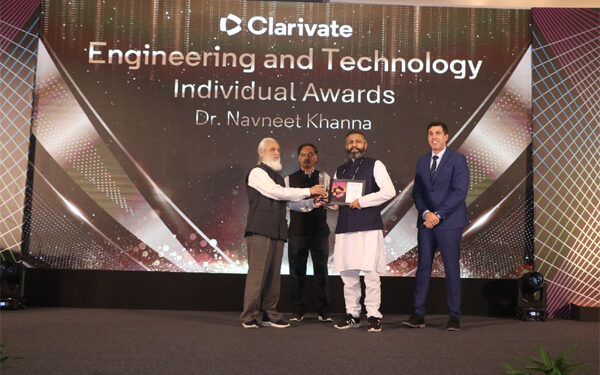 IITRAM Faculty wins prestigious CLARIVATE India Research Excellence – Citation Award 2025