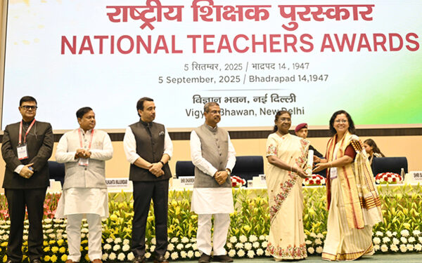 National Teacher Awards 2025: 5 from Gujarat among 45 educators feted by Prez on Teachers’ Day