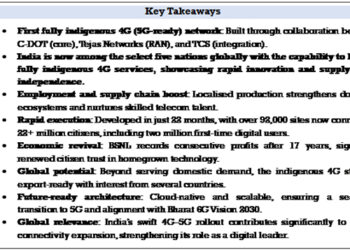 BSNL’s 4G Stack: India’s Swadeshi Signal to the World