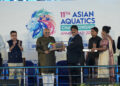 Gujarat Chief Minister declares the 11th Asian Aquatics Championships open in Ahmedabad
